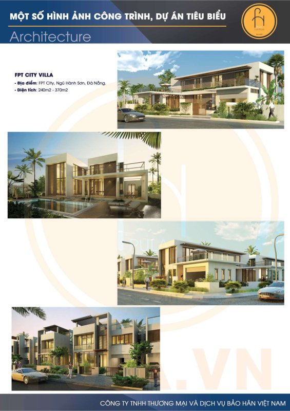 Dự &aacute;n kiến tr&uacute;c 